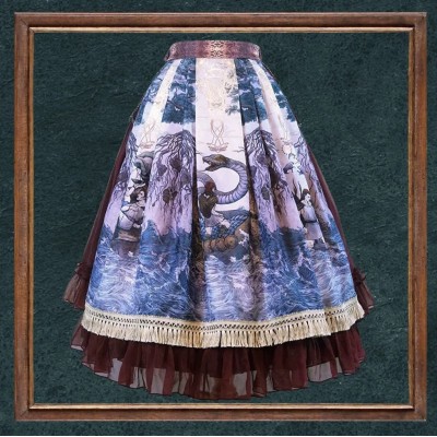Fun Ccnio Ragnarok New Edition Skirt(Leftovers/Full Payment Without Shipping)